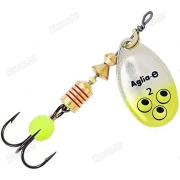 Блесна вращающаяся Mepps Aglia E-Brite Chart 2 (4.5г)