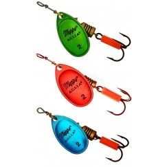 Блесна вращающаяся Mepps Aglia Platinum 2 (4.5г)