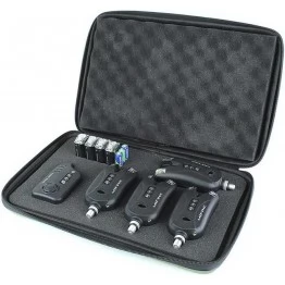 Набор сигнализаторов поклёвки Mifine 56012 4 шт + пейджер