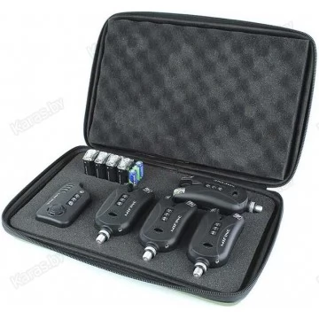 Набор сигнализаторов поклёвки Mifine 56012 4 шт + пейджер