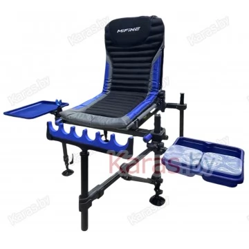 Кресло фидерное Mifine Vulcan 55090+ D-36 мм с обвесом