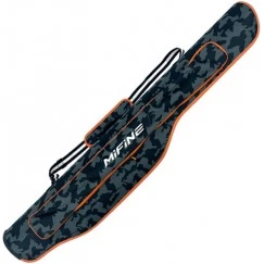 Чехол для удилищ Mifine 55084 трехсекционный оранжевый, 135 см