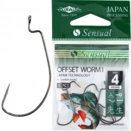 Крючки Mikado Sensual Offset Worm I