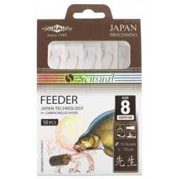 Крючки с поводками Mikado Sensual FEEDER (N)