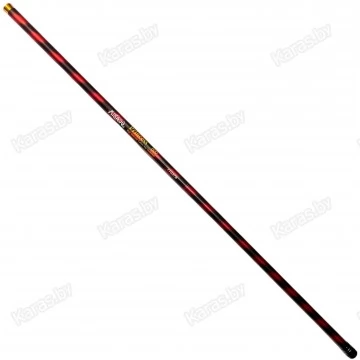 Удочка маховая Mikado Princess 600, углеволокно, 6 м, тест: 10-30 г, 325 г (красно-чёрная)