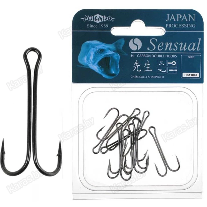 Крючки двойники Mikado Sensual DOUBLE (BN)