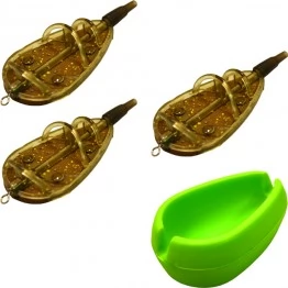 Набор кормушек Mikado Method Feeder L, 3шт. + форма