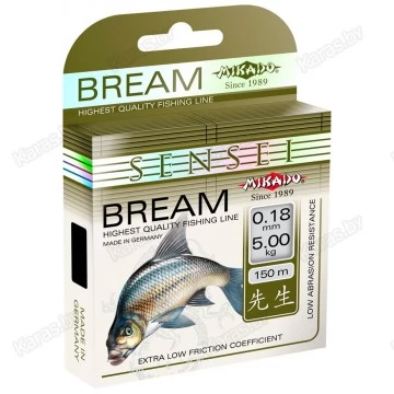 Леска монофильная Mikado Sensei BREAM 30 м