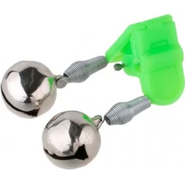 Колокольчик Mikado AMR02-1199-16 двойной с пластиковым зажимом и гнездом под светлячок