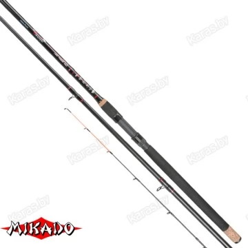 Удилище фидерное Mikado Hirameki Medium Feeder 390, углеволокно,  3.9 м, тест: до 120 гр , 380 г