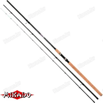 Удилище Фидерное Mikado ULTRAVIOLET HEAVY FEEDER 390, углеволокно,  3.9 м, тест: 120 гр , 325 г