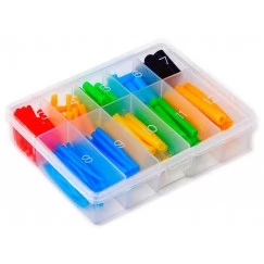 Набор кембриков рыболовных в коробке