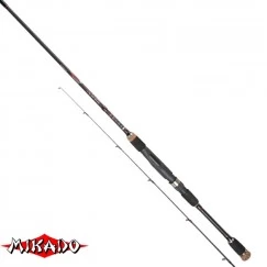 Спиннинг Mikado Hirameki X-TRA Light Spin 220, углеволокно, штеккерный, 2,2 м, тест: 1-8 г, 106 г