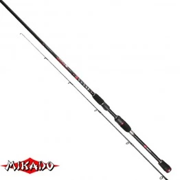 Спиннинг Mikado Nihonto Red Cut Perch 240, углеволокно, штекерный, 2.4 м, тест: 3-17 г, 125 г
