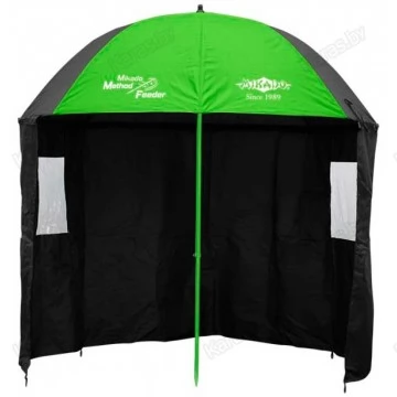 Зонт рыболовный Mikado Method Feeder с тыльной защитой