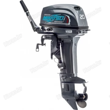 Лодочный мотор 2-тактный бензиновый Mikatsu M 20 FHS с выпрямителем