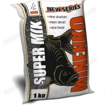 Прикормка Minenko Super Жмых Подсолнечный 1 кг (серая)