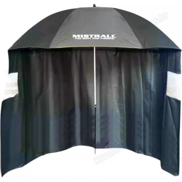 Зонт рыболовный со шторкой 180° Mistrall AM-6008923 250 см