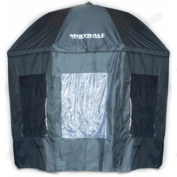 Зонт рыболовный Mistrall AM-6008924 со шторкой 360° и москитной сеткой