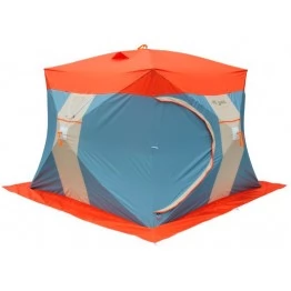 Палатка зимняя Нельма КУБ 3 Люкс двухслойная (2.30x2.30x1.90 м)