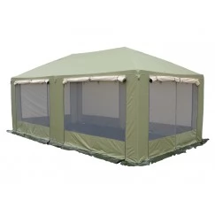 Шатер Митек Пикник 5х2.5м (хаки-бежевый)