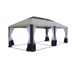 Шатер Митек Пикник Элит 6х3м (бежево-коричневый)