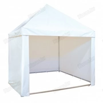 Шатер Митек 3х3 м с 3 стенами (ПВХ 550)