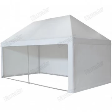 Шатер Митек 6х3 м с 3 стенами (ПВХ 550)