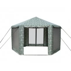 Шатер Митек Пикник Шестигранник 4х4м (камуфляж)