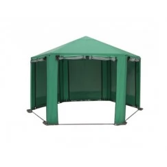 Шатер Митек Пикник Шестигранник 4х4м (зеленый)