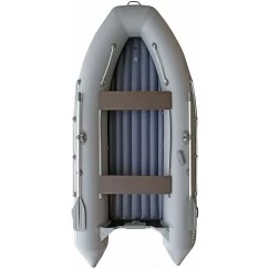 Надувная 6 местная ПВХ лодка Кайман N-380 НДНД