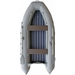 Надувная 6 местная ПВХ лодка Кайман N-380 НДНД