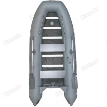 Надувная 5-6 местная ПВХ лодка Кайман N-360 (фанера 12мм)