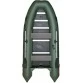 Надувная 5-6 местная ПВХ лодка Кайман N-380 (фанера 12мм)