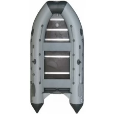 Надувная 6-7 местная ПВХ лодка Кайман N-400 (фанера 12мм)
