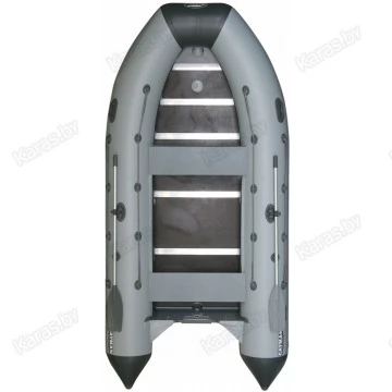 Надувная 6-7 местная ПВХ лодка Кайман N-400 (фанера 12мм)