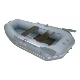 Надувная 2-местная ПВХ лодка Мурена 270 MS-2 (слань-книжка)