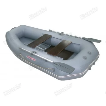 Надувная 2-местная ПВХ лодка Мурена 270 MS-2 (слань-книжка)