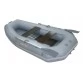 Надувная 2-местная ПВХ лодка Мурена 270 MS-2 (слань-книжка)