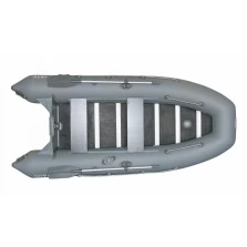 Надувная 3-4 местная ПВХ лодка Кайман N-330 Light (фанера 9мм)