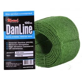 Шнур крученый Momoi DanLine 100м/2.5мм