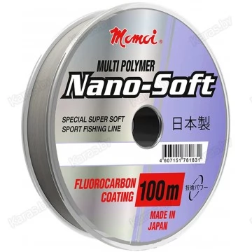 Леска монофильная Momoi Nano-Soft 100 м