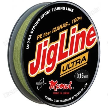 Леска плетеная Momoi JigLine Ultra PE 100 м