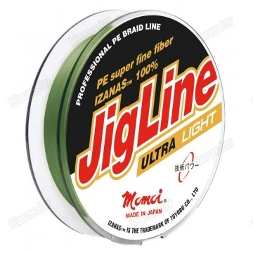 Леска плетеная Momoi JigLine Ultra Light 100 м