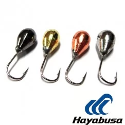 Мормышка вольфрамовая "Капля" с отверстием 2.5 мм