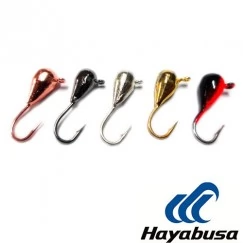 Мормышка вольфрамовая "Капля" с ушком 3.0 мм