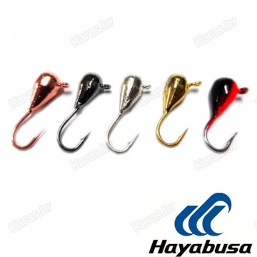 Мормышка вольфрамовая "Капля" с ушком 3.0 мм