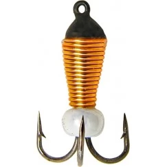 Мормышка вольфрамовая "Чёртик" в медной оплетке с ушком 2.5 мм (1131B)