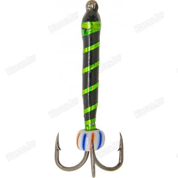 Мормышка вольфрамовая "Чёртик-Пчёлка" с ушком 1.5 мм (114C)