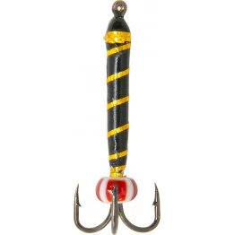 Мормышка вольфрамовая "Чёртик-Пчёлка" с ушком 1.5 мм (114E)